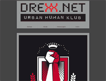 Tablet Screenshot of drexx.de